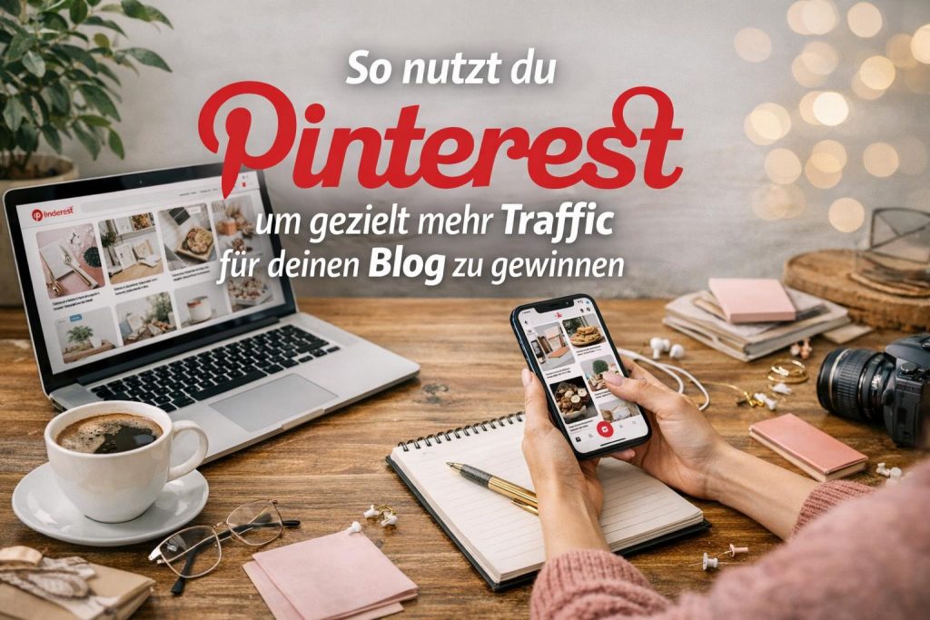 Wir erklären praxisnah, wie du Pinterest als nachhaltigen Kanal für deinen Blog aufbaust – von Profiloptimierung bis zur Pin-Strategie. Mit klaren Checklisten, Messgrößen und sofort umsetzbaren Vorlagen helfen wir dir, Reichweite zu erhöhen und Traffic zuverlässig zu messen.