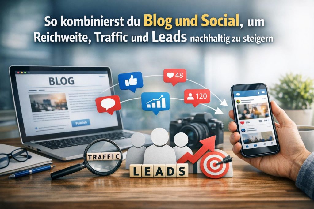 Wir beschreiben eine pragmatische Strategie, mit der du Blog-Content und Social-Kanäle effektiv verknüpfst und messbare Ziele wie Reichweite, Traffic und Conversions erreichst. Dabei nennen wir konkrete Formate, KPIs und Prozesse sowie Checklisten für Kooperationen und redaktionelle Planung.
